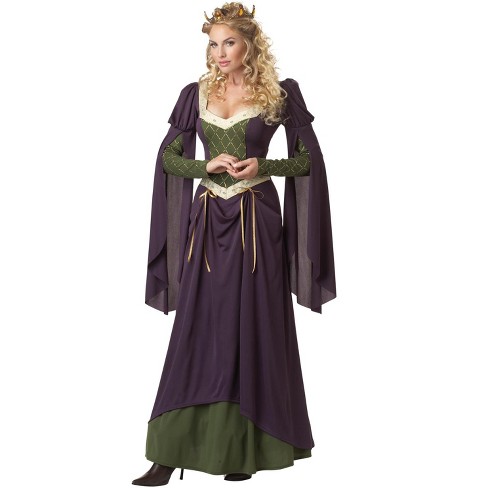California Costumes Medieval Overdress Women's Halloween Fancy-Dress  Costume for Adult, L-XL