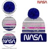 NASA Boys And Girls Winter Hat and Kids Gloves Set, Kids Ages 4-7 (Blue/Gray) - 4 of 4