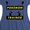 Girls' - Pokémon - Pikachu Trainer Fit & Flair Cap Sleeve Dress - 2 of 3