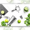 NutriChef Mixology Bartender Cocktail Shaker Set - Includes 15 & 30 oz Stainless Steel Shakers - 2 of 4