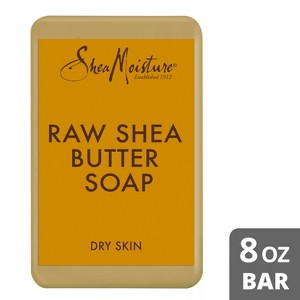 SheaMoisture Raw Shea Butter Bar Soap - 8oz - 1 of 4