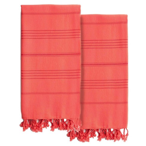 Turkish Hand Towels Pestemal Red, Kitchen, Bath & Laundry