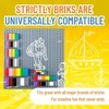 Strictly Briks Toy Building Block Starter Kit For Kids, Vibrant Colors, 336 Pieces, 100% Compatible with All Major Brick Brands - 4 of 4