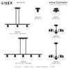 Livex Lighting Montgomery 5 - Light Chandelier in  Black - 3 of 3