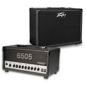 Peavey 6505 MH Micro 20W Tube Guitar Amp Head with 112-6 25W 1x12 Cabinet - 1 of 4