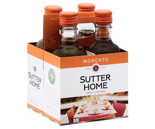 Sutter Home&#174; Moscato - 4pk / 187mL Bottle