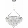 Crystorama Lighting Calypso 8 - Light Chandelier in  Polished Chrome - 4 of 4