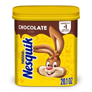 Nestle Nesquik Chocolate Flavor Powder Drink Mix for Chocolate Milk - 20.1oz - 1 of 4