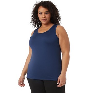32 Degrees Women's Cool Relaxed Lightweight Moisture Wicking Anti Odor Knit Tank Top Shirt - 1 of 4