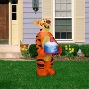 Gemmy Airblown Inflatable Birthday Party Tigger with Cake, 3.5 ft Tall, Orange - 2 of 3