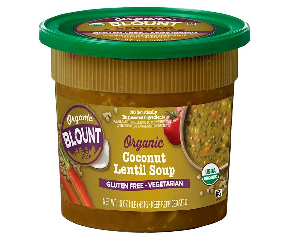 Blount Fine Foods Organic Coconut Lentil Soups And Stews - 16oz