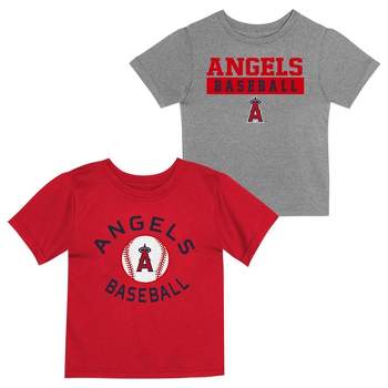 MLB Los Angeles Angels Toddler Boys' 2pk T-Shirt