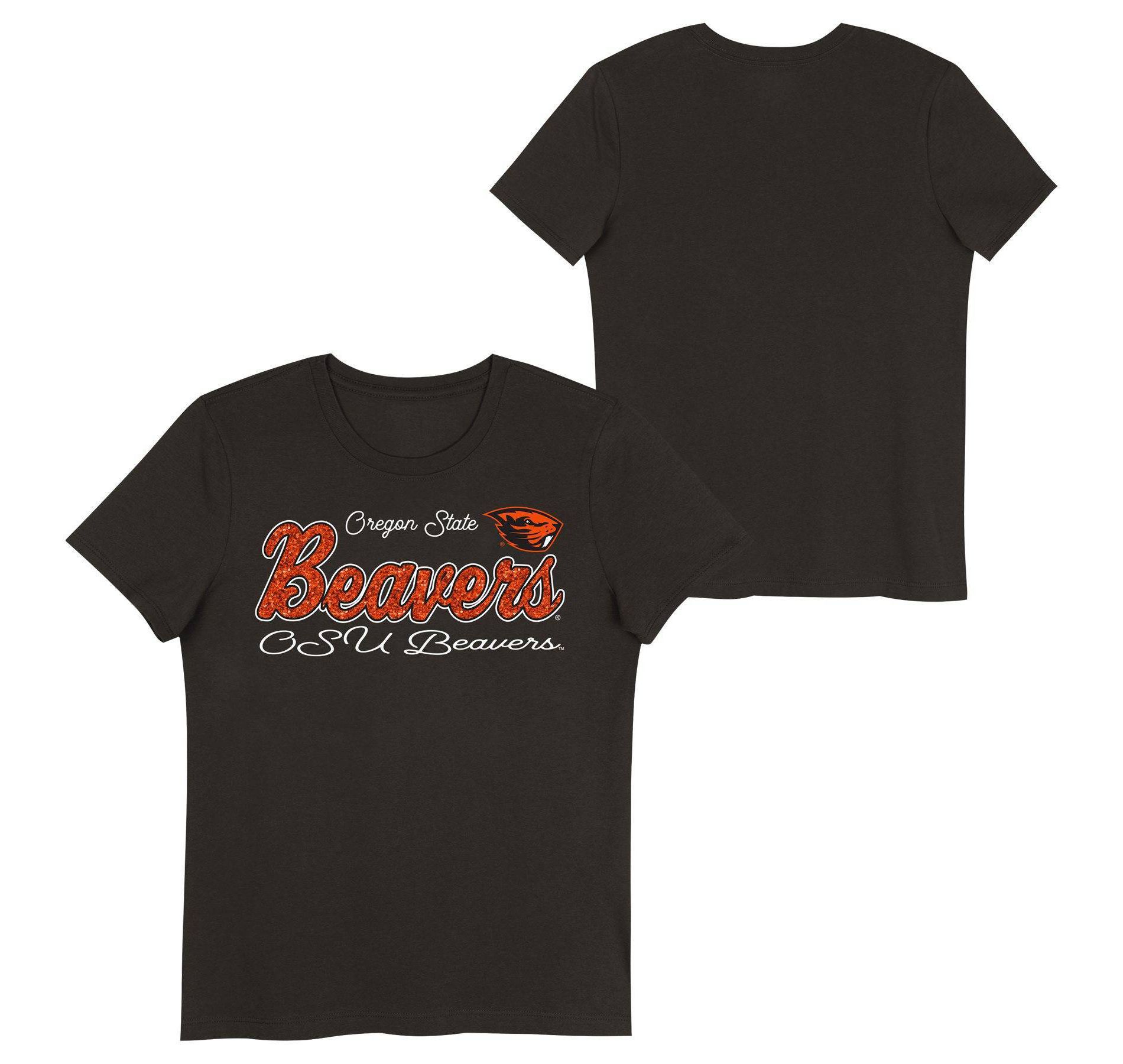 NCAA Oregon State Beavers Girls' Crew Neck T-Shirt