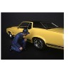 Mechanic Juan with Lug Wrench Figurine for 1/24 Scale Models by American Diorama - 2 of 3