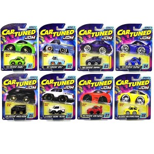 JDM Tuners Series 3 Set of 8 Pieces Diecast Model Cars by CarTuned