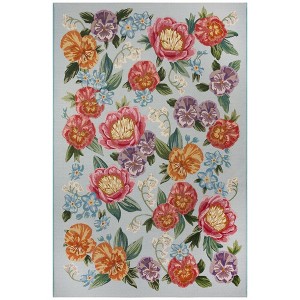 Liora Manne Marina Floral Indoor/Outdoor Rug.. - 1 of 4