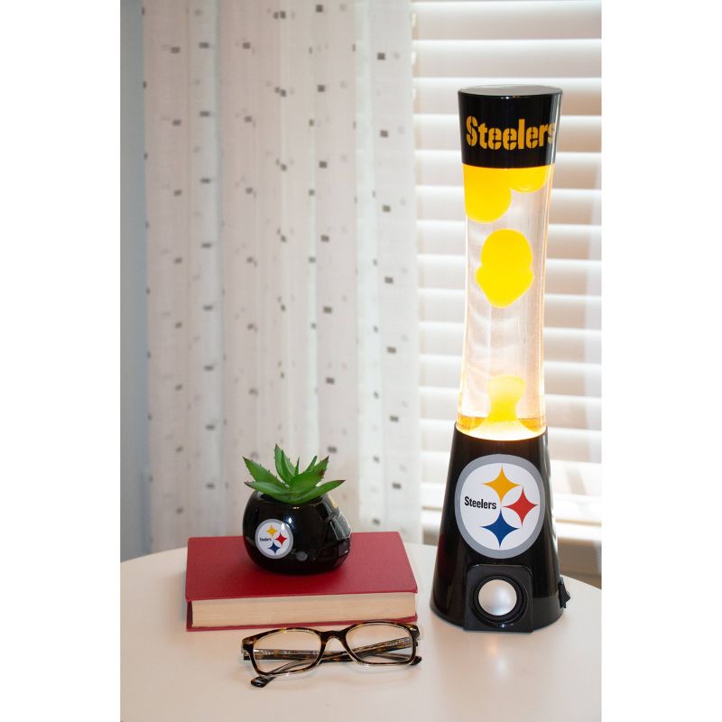 NFL Pittsburgh Steelers Magma Lamp Speaker, 2 of 4