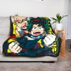 One Punch Man Anime Saitama Hero Association Plush Fleece Throw Blanket 45  X 60 Multicoloured : Target