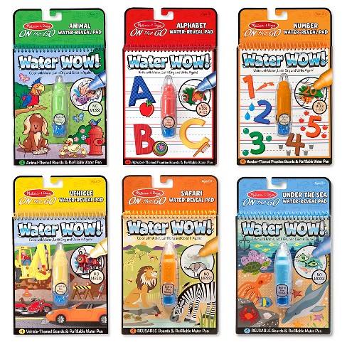 Melissa & Doug Water Wow! Coloring Books 