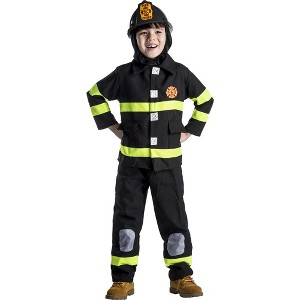 Dress Up America Firefighter Costume For Toddlers - 1 of 3