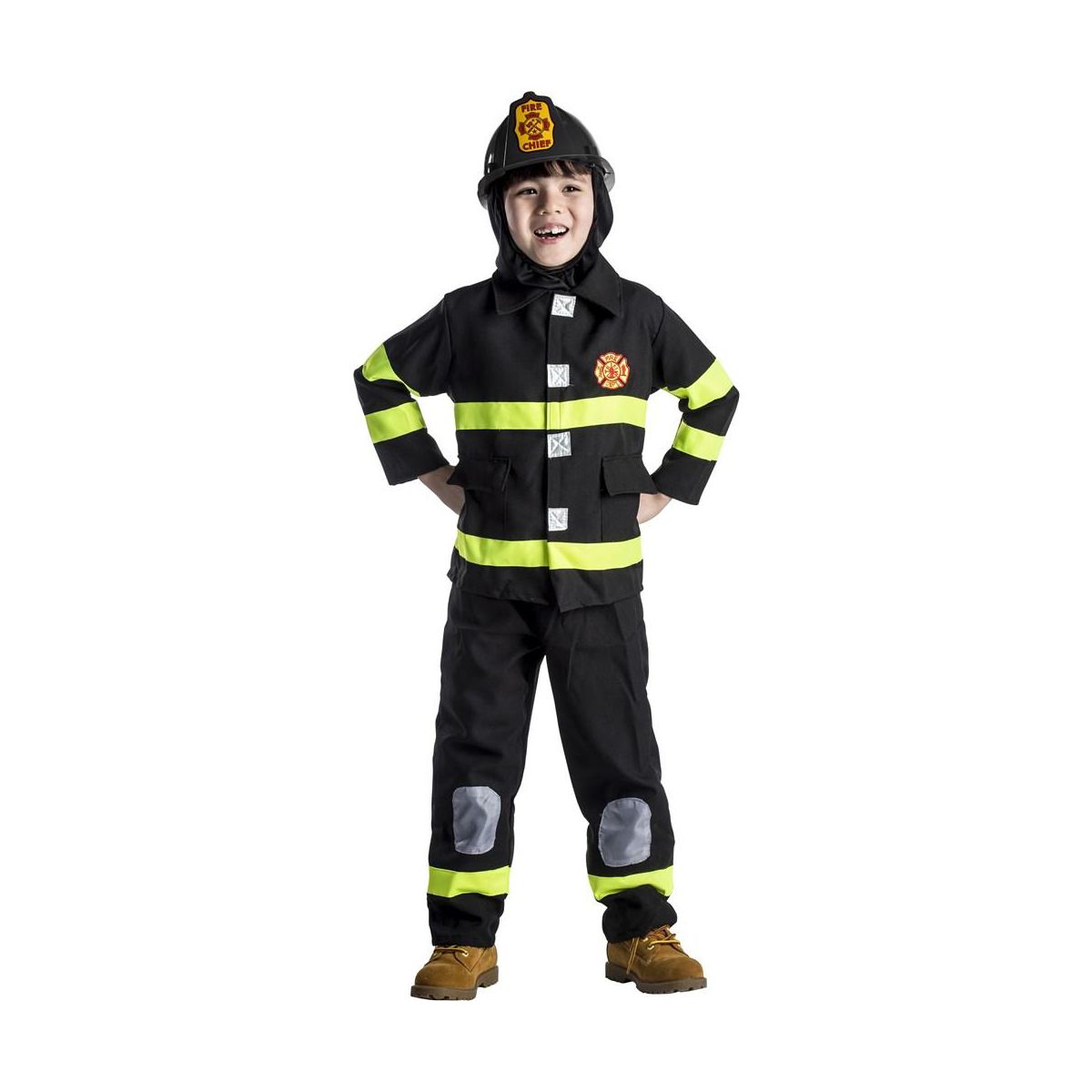 Dress Up America Firefighter Costume For Toddlers - thumbnail 4