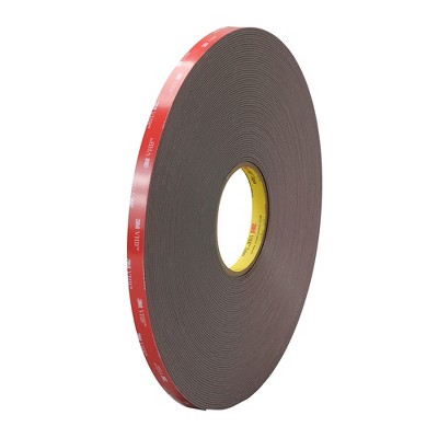 3M 4947F VHB Tape 45.0 Mil 1/2" x 5 yds. Black 1/Case VHB494712R