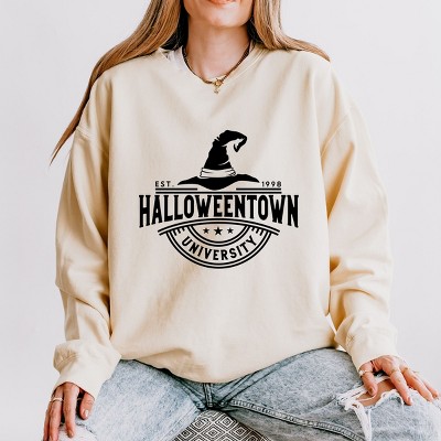 Simply Sage Market Halloweentown University Hat Lightweight Garment Dyed Sweatshirt