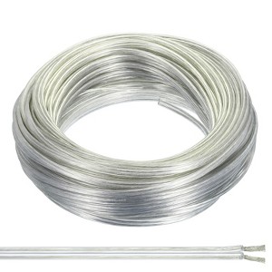 Unique Bargains SPT-2 Lamp Cord Insulated Conductor 18/2 PVC Covered Wires - 1 of 4