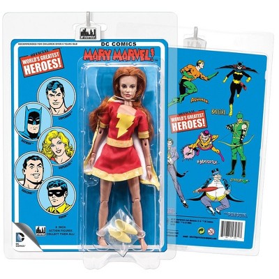 DC Comics 8 Inch Action Figures With Retro Cards: Mary Marvel