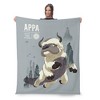 Nickelodeon Avatar The Last Airbender Silk Touch Faux Shearling Throw Blanket - 2 of 4