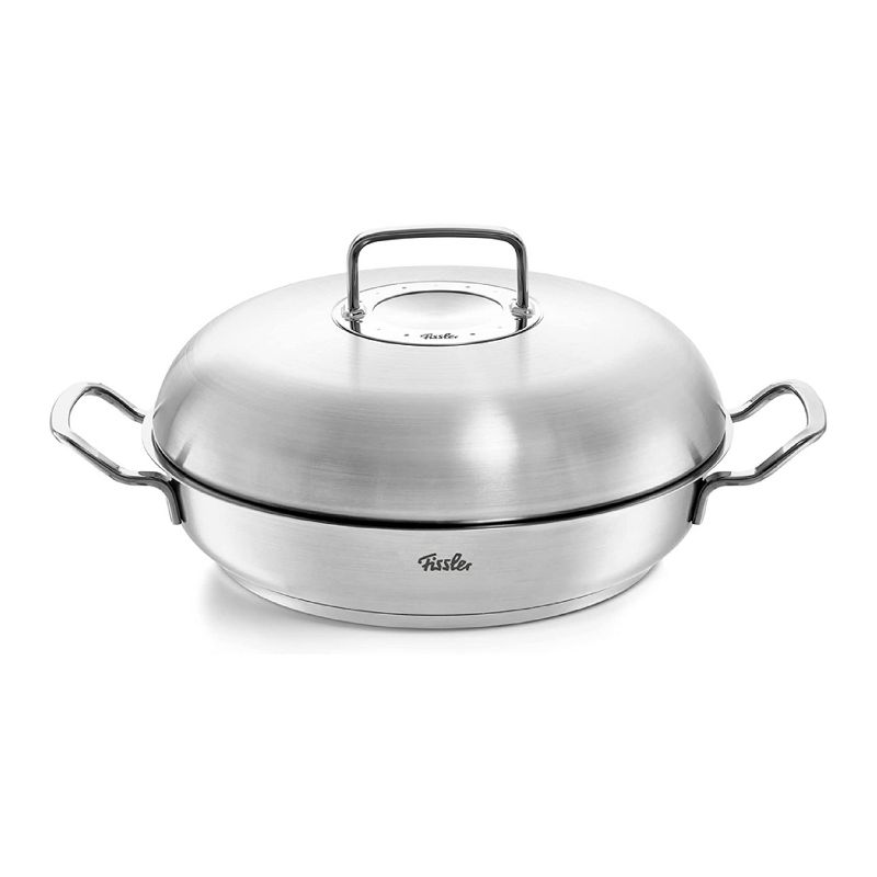 Fissler Original-Profi Collection Stainless Steel Serving Pan, with High Dome Lid, 1 of 9