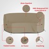 Covers&All Curved Outdoor Couch Cover, 1000D Waterproof, UV-Resistant Patio Furniture Cover - 3 of 4