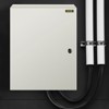 VEVOR NEMA Steel Case, 20x16x6'' NEMA 4X Metal Electric Enclosure, IP66 Water & Dust Resistant, Includes Mounting Plate, Gray-white - 2 of 4
