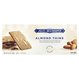Jules Destrooper, Almond Thins, 3.5 oz - 1 of 2