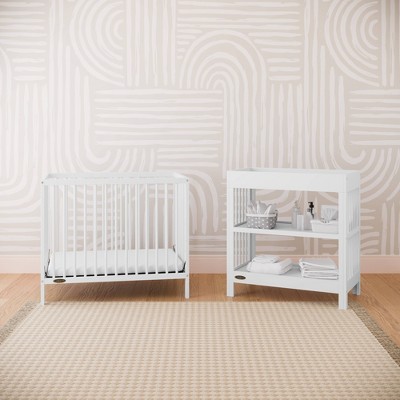 Graco Teddi Convertible Mini Crib with Mattress
