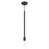 Livex Lighting Prague 1 - Light Pendant in  Black - 4 of 4