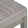 Sapphtopaz Bench Rectangle Storage Tufted Ottoman Bench Entryway Bench for Bedroom, Entryway - 3 of 4