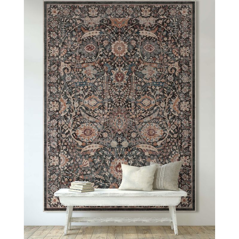 Well Woven Liana Persian Floral Area Rug, 4 of 8