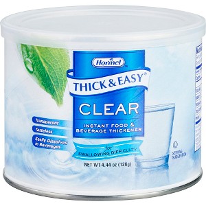 Thick & Easy Clear Food & Beverage Thickener, Tasteless, 4.4 oz, 1 Count - 1 of 1