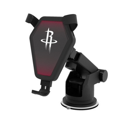 Keyscaper Houston Rockets Linen 10-Watt Wireless Car Charger