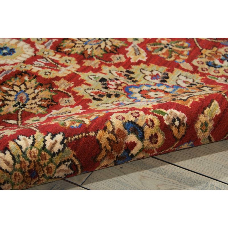 Nourison Timeless Red Area Rug TML17, 5 of 6