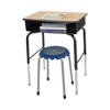 ECR4Kids Daisy Stackable Stool Set, 8-Piece - 3 of 4