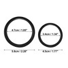 Unique Bargains AC Climate Control Ring Knob Ring Trim Cover for Subaru Forester 2019-2021 - 2 of 3