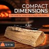 Goppli – Wood Logs for Mini Pizza Oven – 5 Inch – 1 Count - 2 of 4
