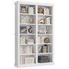 74.5" Tall Bookshelf with Double Storage, Extra Large Bookshelf, 6-Tier Double Wide Bookshelves w/ 12 Cubbies, Wide Freestanding Bookcases - 3 of 4