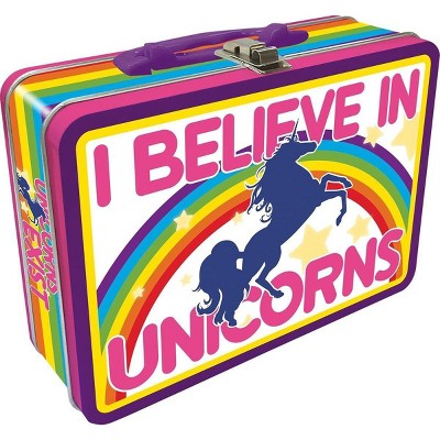 NMR Distribution I Believe In Unicorns Tin Lunch Box