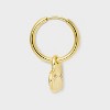 Bijoux Sport by Luv Aj MLB Gold Logo Heart Hoop Earrings - 3 of 3