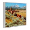 Stupell Industries Western Ranch Horse Cattle Framed Giclee Art - 2 of 4