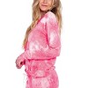 Hello Mello Women’s Tie Dye Lounge Top - 2 of 4