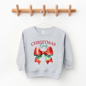 The Juniper Shop Coquette Christmas Girly Youth Ultra-Soft Graphic Sweatshirt - 1 of 3